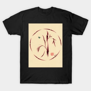 Sacred Circle - Original Enso Zen Painting T-Shirt